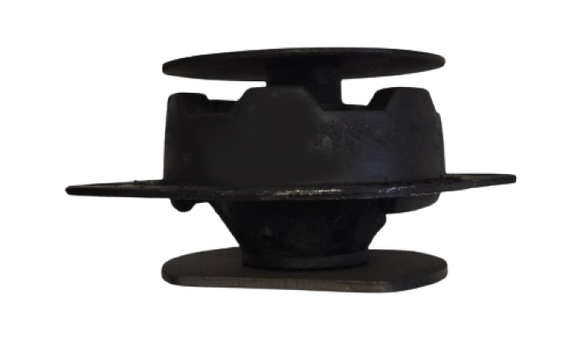 BASE CAJA TRASERA (SIN TORNILLO)  FIAT UNO MPI 1987-1992 FIORINO 1987-1992 PREMIO FIRE 1987-1992