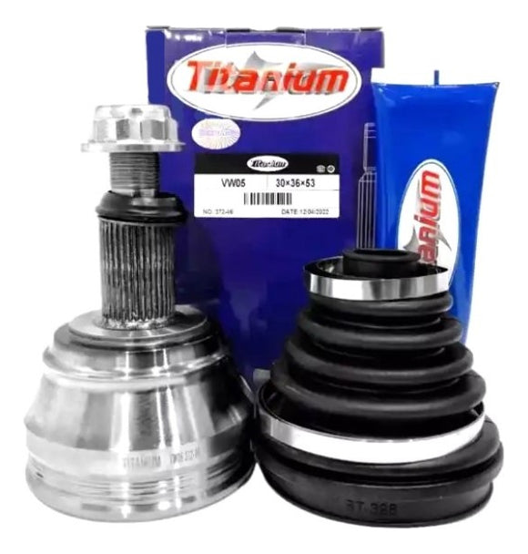 PUNTA TRIPOIDE   VOLKSWAGEN BORA VOLKSWAGEN JETTA 06-07 VOLKSWAGEN PASSAT VOLKSWAGEN NEW BEETLE SEAT TOLEDO SEAT LEON  SEAT CORDOBA AUDI A3 1.8 AUDI A3 2.0 00-06 SKODA  SKODA OCTAVIA  (30 INT X 36 EXT X 53) TUERCA RET/INT