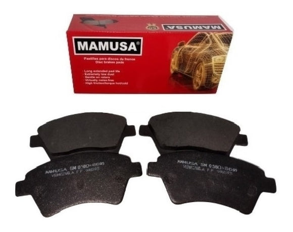 PASTILLA DE FRENOS DELANTERA  RENAULT MEGANE II 2005-2009  PEUGEOT 307 2005-2009  SEAT CORDOBA 1993-2002 SEAT IBIZA 1993-2002 SEAT LEON 1993-2002 SEAT TOLEDO 1993-2002