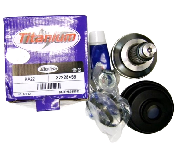 PUNTA TRIPOIDE   MAZDA 3 1.6 2005-2006 SPECTRA (TIPO TUERCA)   (22 INT X 28 EXT 56MM) S/ABS RET/INT.