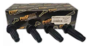 CONECTOR BOBINA CHUPON 4 PIEZAS   PEUGEOT 206 207 1.6-16V 12-16 CENTAURO 1.6 12-16 DONGFENG S30 12-16  CITROEN C2 C3 1.4 1.6