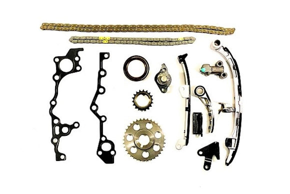 KIT CADENA TIEMPOS   TOYOTA HILUX 2.7L 06-15 (AUT.3RZFE) TOYOTA PRADO 2.7 03-12 TOYOTA MERU 2.7 03-12 (3RZFE)  (2 CADENA) C/BALANCIADOR 13 PZA