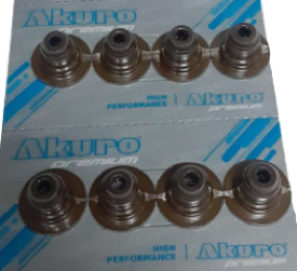GOMA VALVULA (8 GOMAS)  FIESTA 1.6  FORD KA 1.6 ECOSPORT 1.6