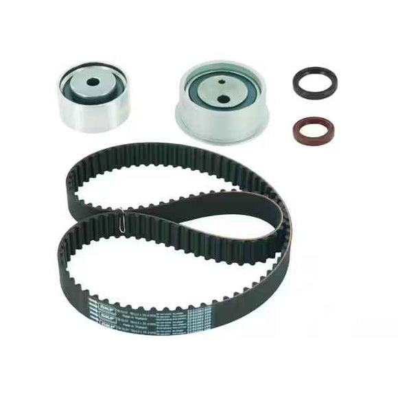 KIT DE TIEMPOS 113 DIENTES TENSOR REDONDO 1 POLEA PEQUENO SIN GANCHO  ELANTRA 2.0 DOHC 99-06  TUCSON 2.0L 04-05  TIBURON 2.0 L 96-06  KIA SPORTAGE 2.0 04-06  CERATO 2.0 98-06