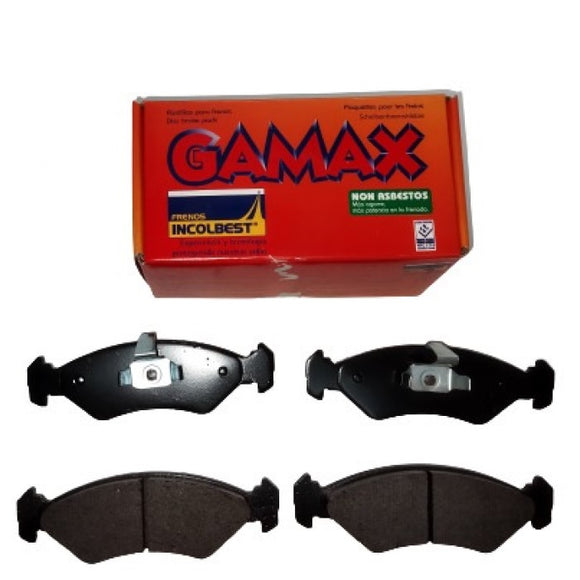 PASTILLA FRENOS DELANTERO (CERAMICA)  FORD FIESTA BALITA 1.25 1.3 1996-2002