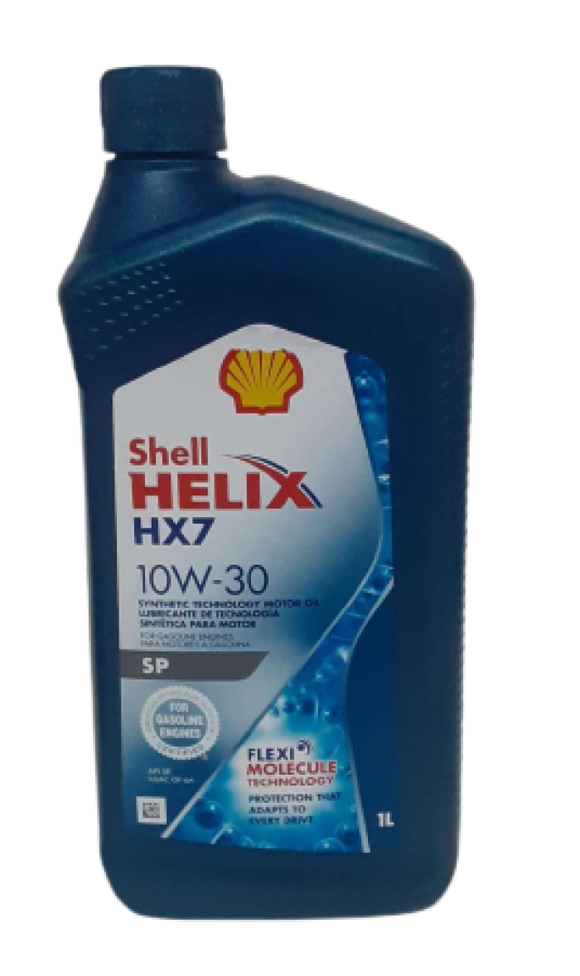 ACEITE MOTOR SHELL HELIX H7 10W30 SP MADEN IN USA