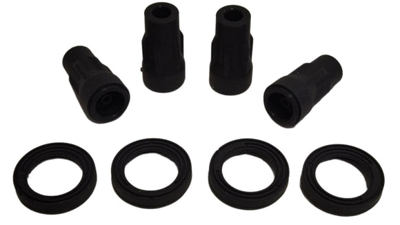CONECTOR BOBINA CHUPON (KIT 4 PIEZAS) DODGE CALIBER 2.0 2005-2008 JOURNEY 2007-2017 JEEP COMPASS 2.0 2.4 2007-2012 PATRIOT 2007-2017