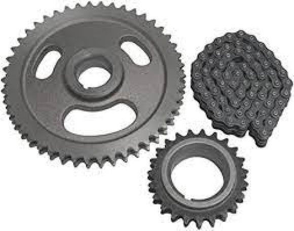 KIT CADENA Y PIÑONES, DODGE V8 318 360 (DOBLE) 1963-1979