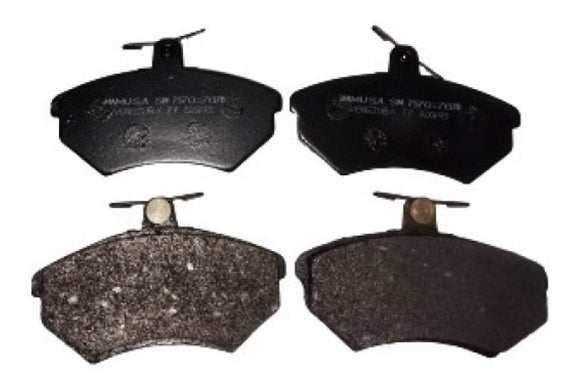 PASTILLA DE FRENOS DELANTERO  SEAT CARDOBA 1992-2002 IBIZA 1993-2002 TOLEDO 1993-2002 VOLKSWAGEN GOL CK 1.3 1.5 2006-2009 VENTO 1985-2002 AUDI A4 2007-2019 CHEVROLET N300 2007-2019 CHERY TIGGO CHANA