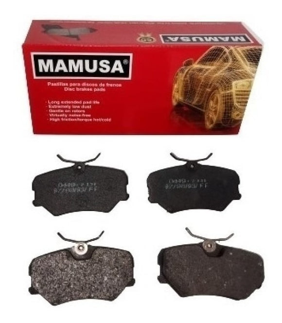PASTILLA DE FRENOS DELANTERA  VENIRAUTO CENTAURO SAMAND 2006-2014  PEUGEOT 1.6 PARTNER 206 SW 2012-2017  CITROEN BERLINGO 2012-2017  CITROEN BERLIN GO 2012-2015