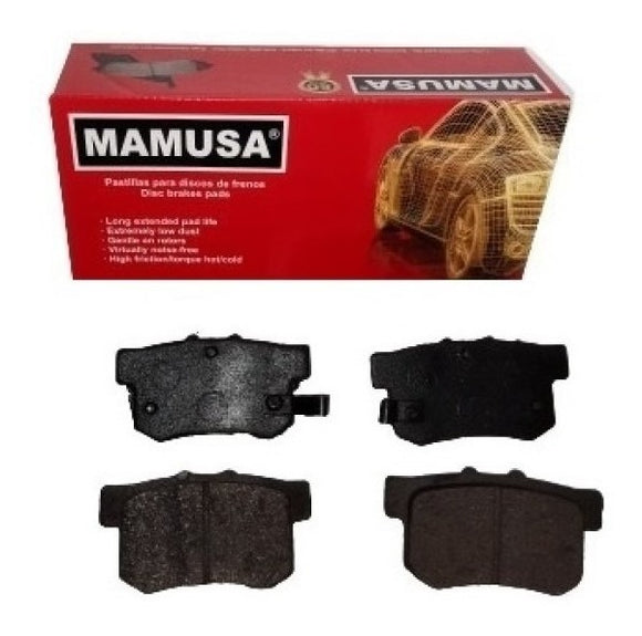 PASTILLA DE FRENOS TRASERA  HONDA CIVIC 1995-2001 HONDA ACCORD 1994-2007  HONDA CRV 2002-2006  HONDA ACURA INTEGRA 1992-2006 HONDA LEGENT 1991-1996 HONDA ODYSSEY 1994-1999 HONDA PRELUDE 1992-2001